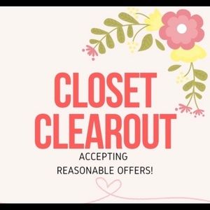 comment for reasonable offers on an item. Today only!